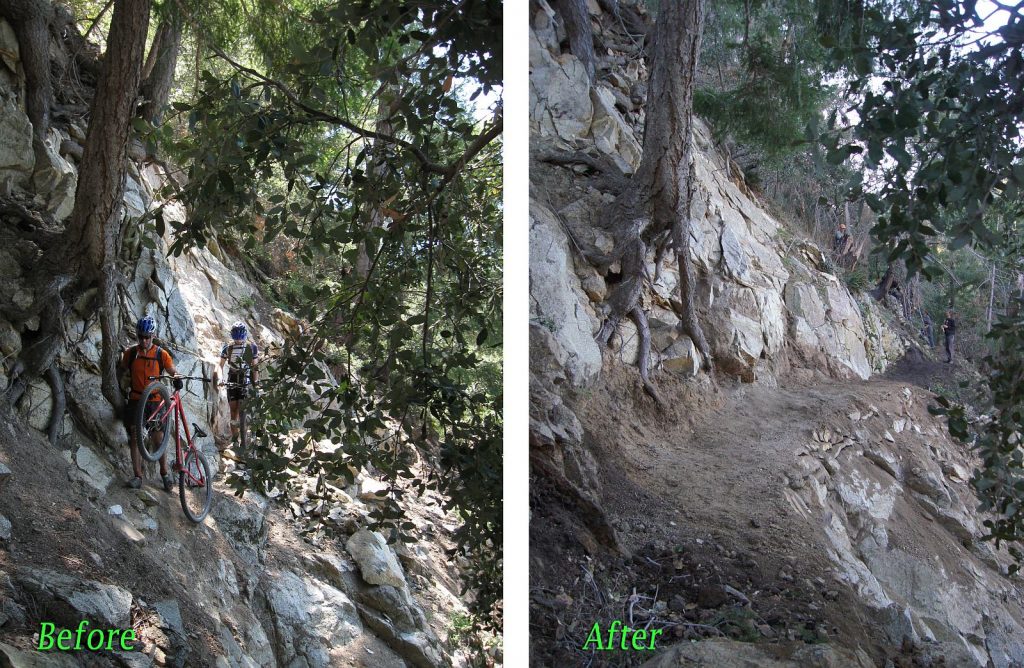 2011-12-29 rim trail before and after