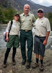Supervisor Vail with Volunteers Mike and Robin McGuire