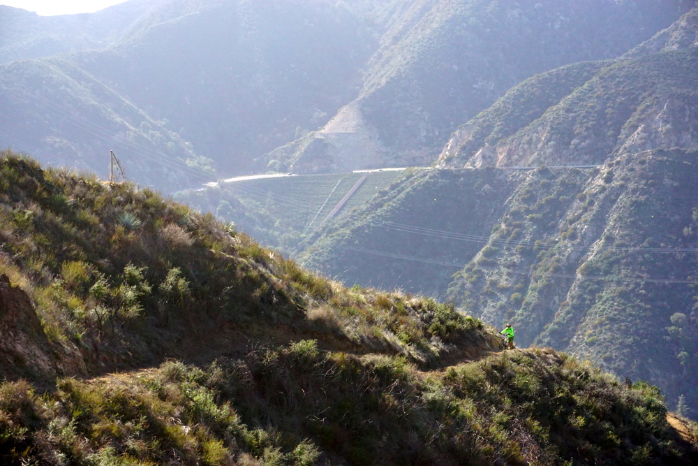 All in a day's work. The hike/ride back out