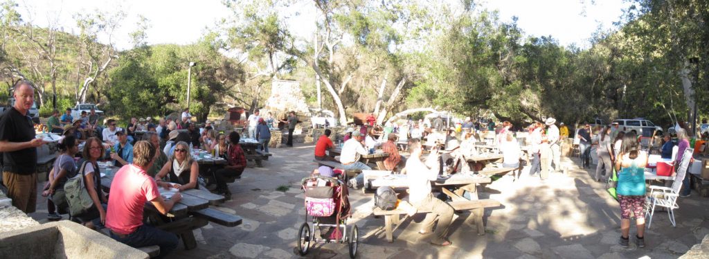 Saturday night barbecue dinner and prize give-away