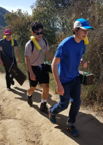 Hiking in the materials