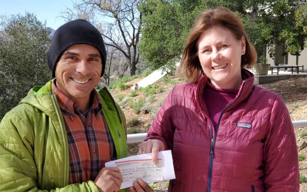 Steve Messer and Charlotte Parry, of SAMO Fund